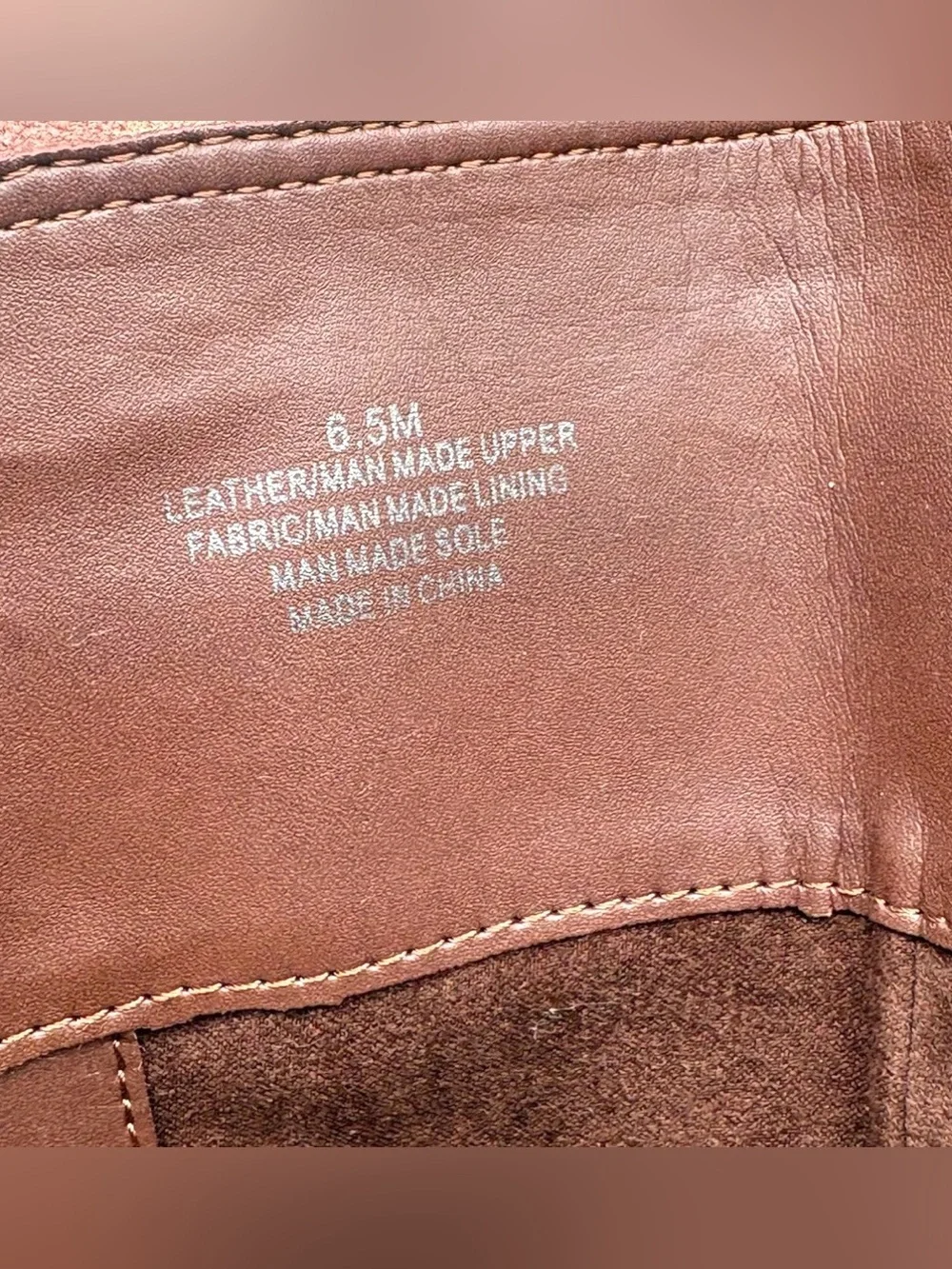 Gianni Bini Brown Embroidered Leather Boots